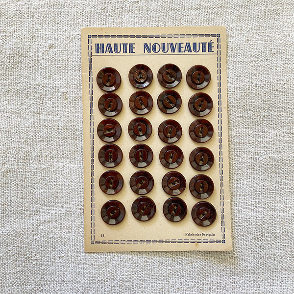 Vintage Brown Buttons – FRENCH GENERAL