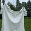 Vintage French Cotton Chemise with Capped Sleeves / Pre-Order Ships in August 2024