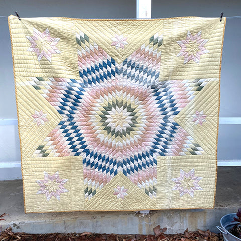 Vintage Lone Star Quilt