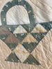 Antique Basket Quilt - Signed