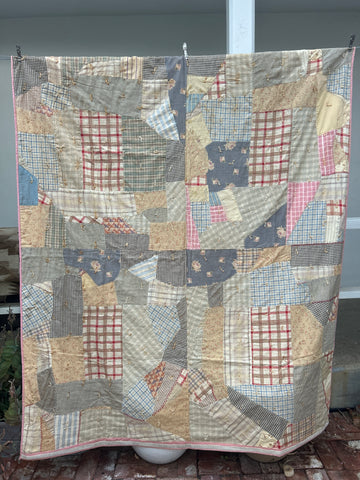 Antique Crazy Quilt - Double Sided!