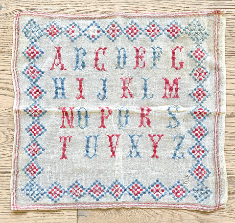 Antique French Sampler