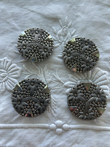 Antique Glass Button Mix