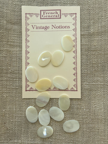 Vintage Mother of Pearl Cabachons