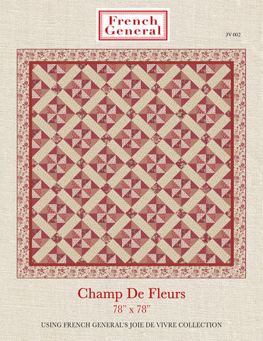 Joie De Vivre - Champ De Fleurs Pattern Instructions - Pre-Order Ships October 2025