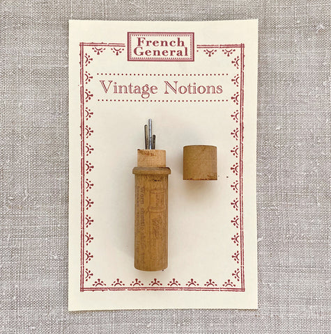 Wooden Needle Case