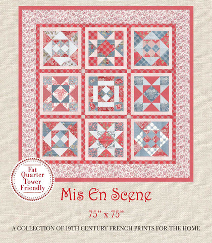 Le Bouquet Francais - Mis En Scene Quilt Pattern