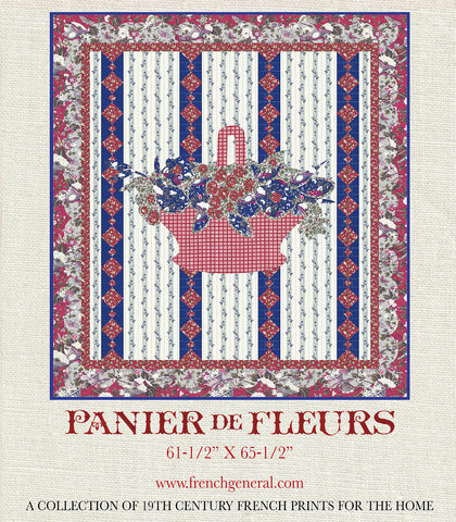 Panier De Fleurs Quilt Pattern