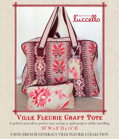 Ville Fleurie - Craft Tote